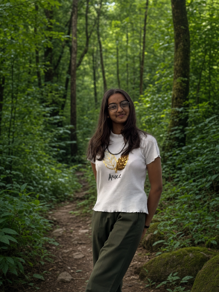 gpt-image-2 render: Stylized Figure Study in Misty Forest Background