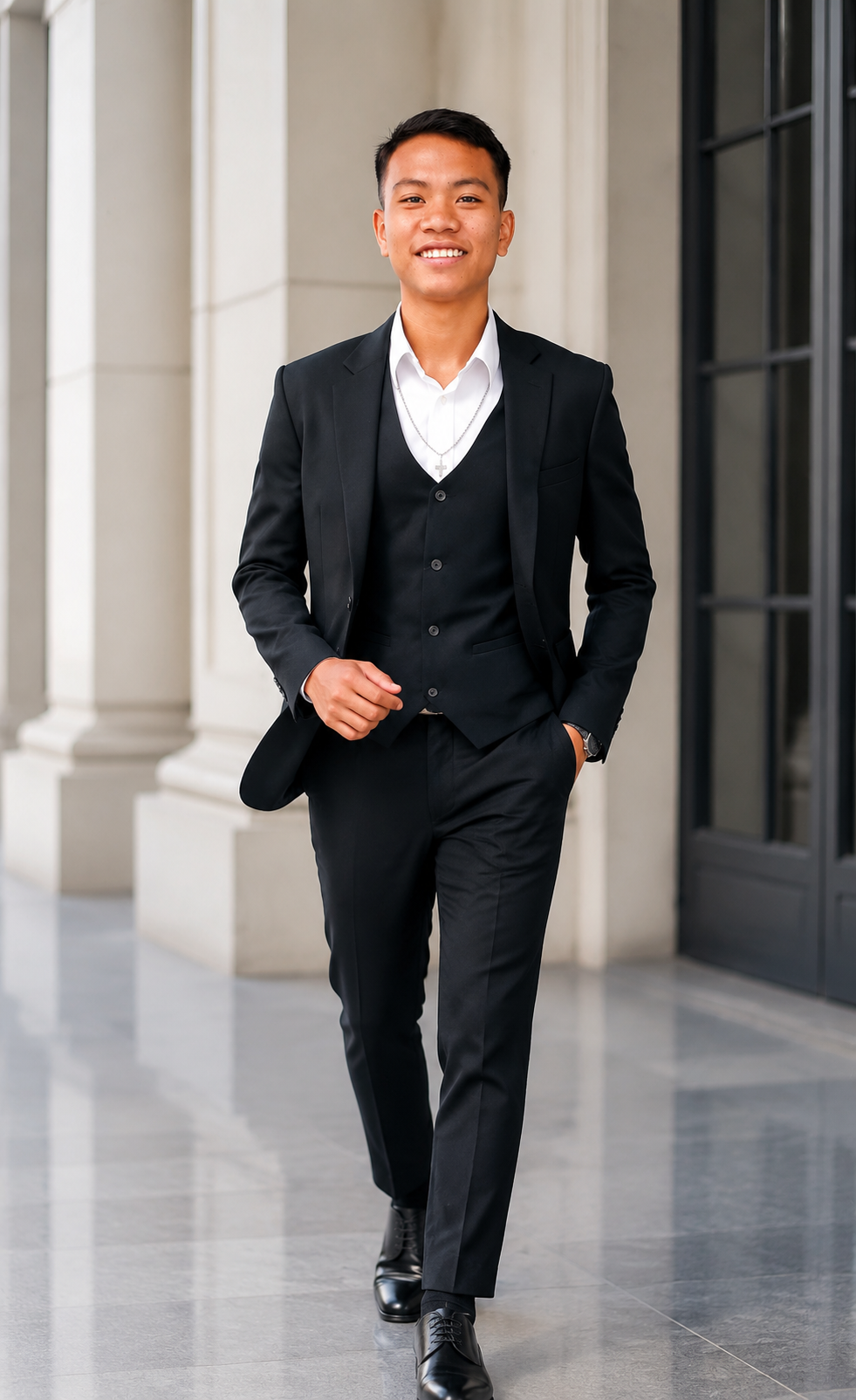 gpt-image-2 render: Elegant Moving Fashion Editorial Style