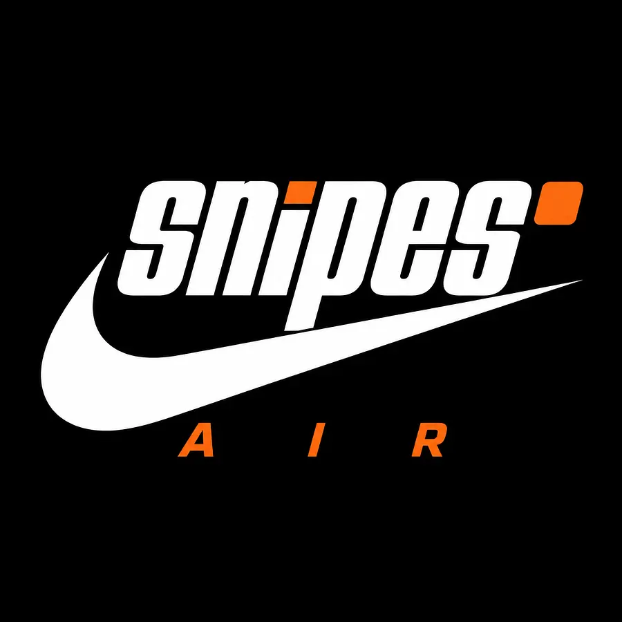 Make the snipes logo in NIKE AIR style