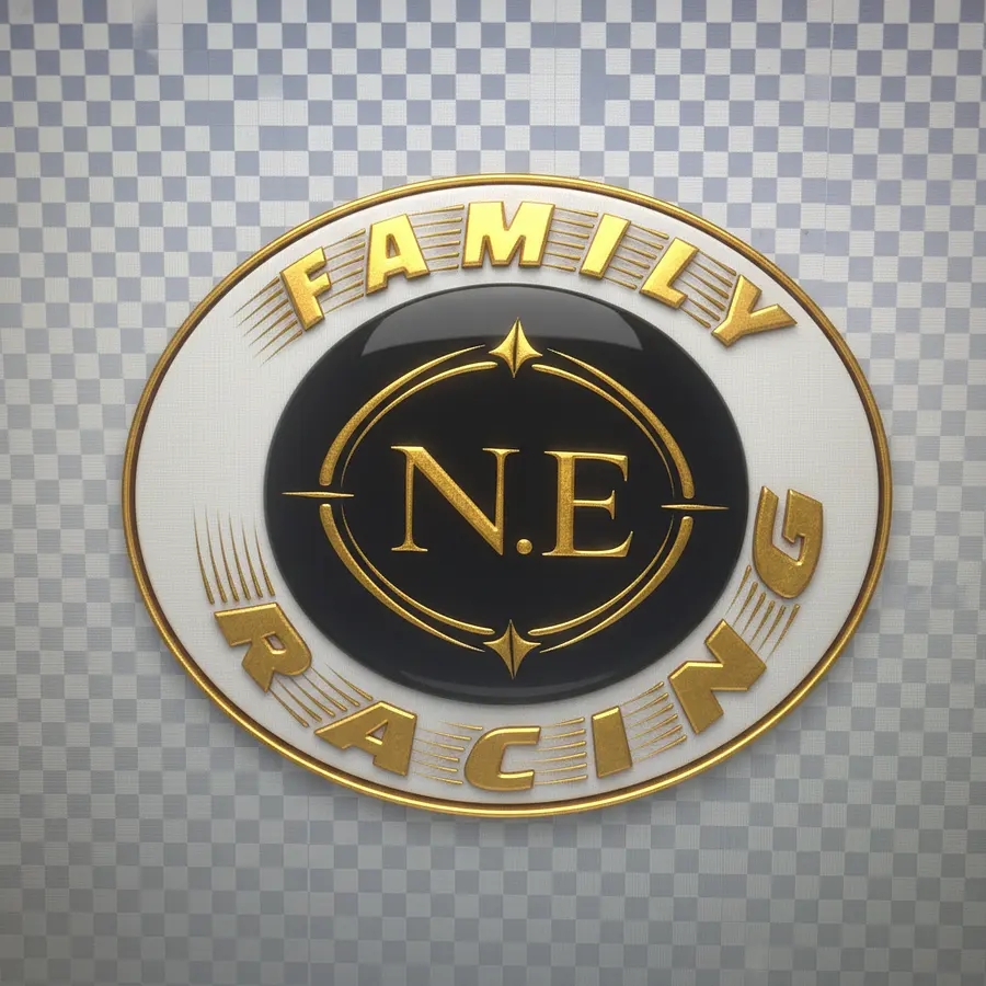Make the logo more 3D and make the letters gold