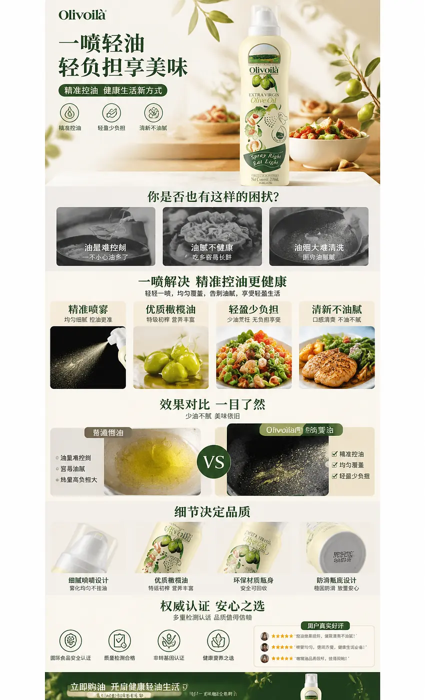 电商详情页长图设计，竖版排版，宽度620px，高度自适应，
产品为：【产品名称】，风格简约高级，符合抖音电商爆款视觉，

整体分为多个模块，信息层级...