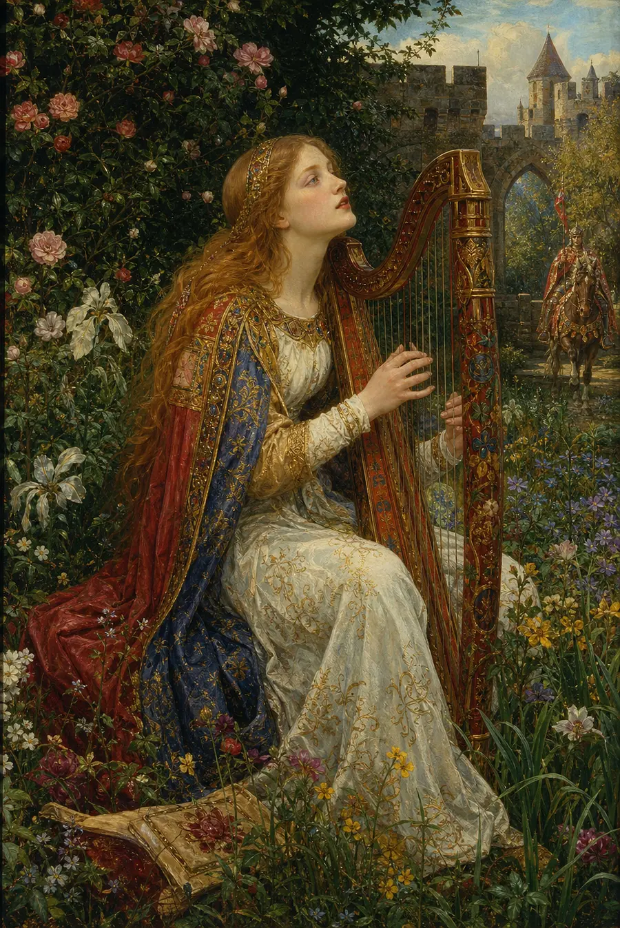 Pre-Raphaelite style