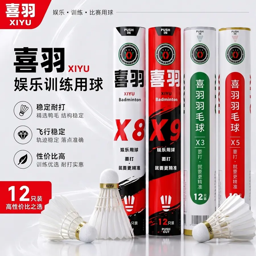 帮我把下面的羽毛球换一些好看的
