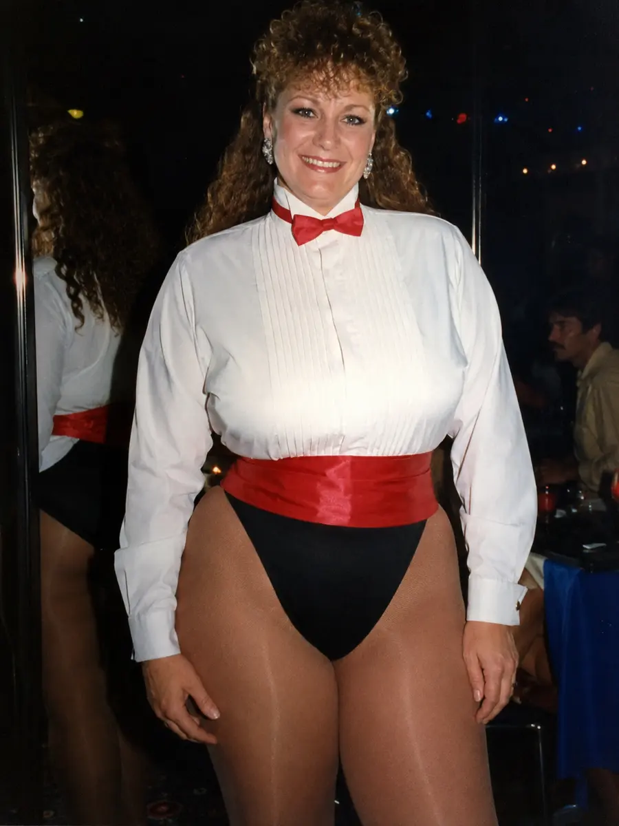Photorealistic candid picture from 1981, Sweet beautiful middle-aged smiling ...