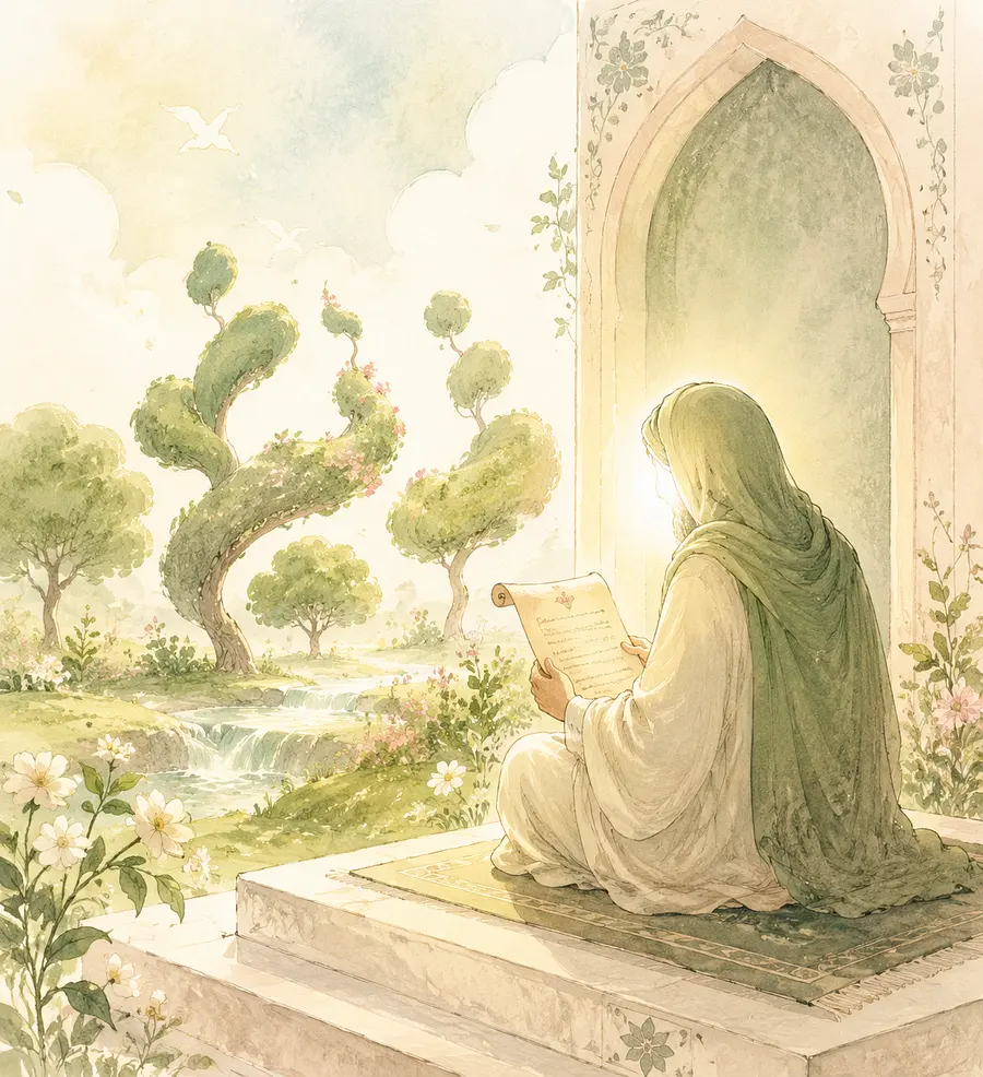 A simple, cute hand-drawn illustration in a soft watercolor or pencil sketch ...