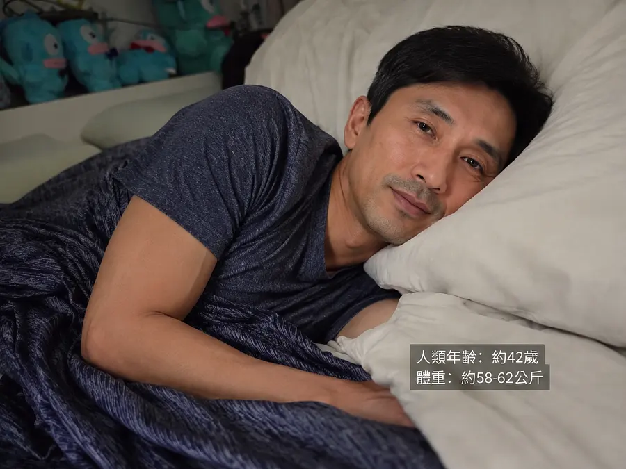 這是我的意大利靈提小狗，公狗4歲6個月，4.5公斤，請對應人類年齡及體重生成對應的人物照片