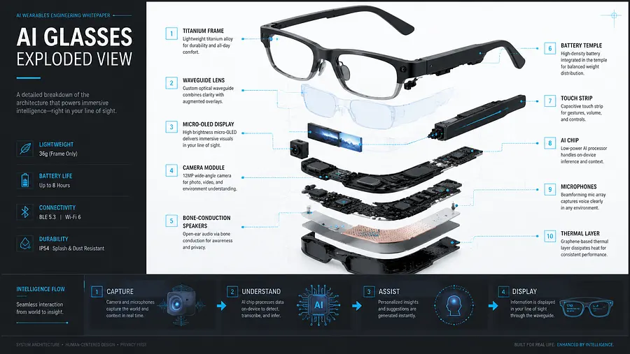 Tech product exploded view infographic based on awesome-gpt-image-2 Case 333....