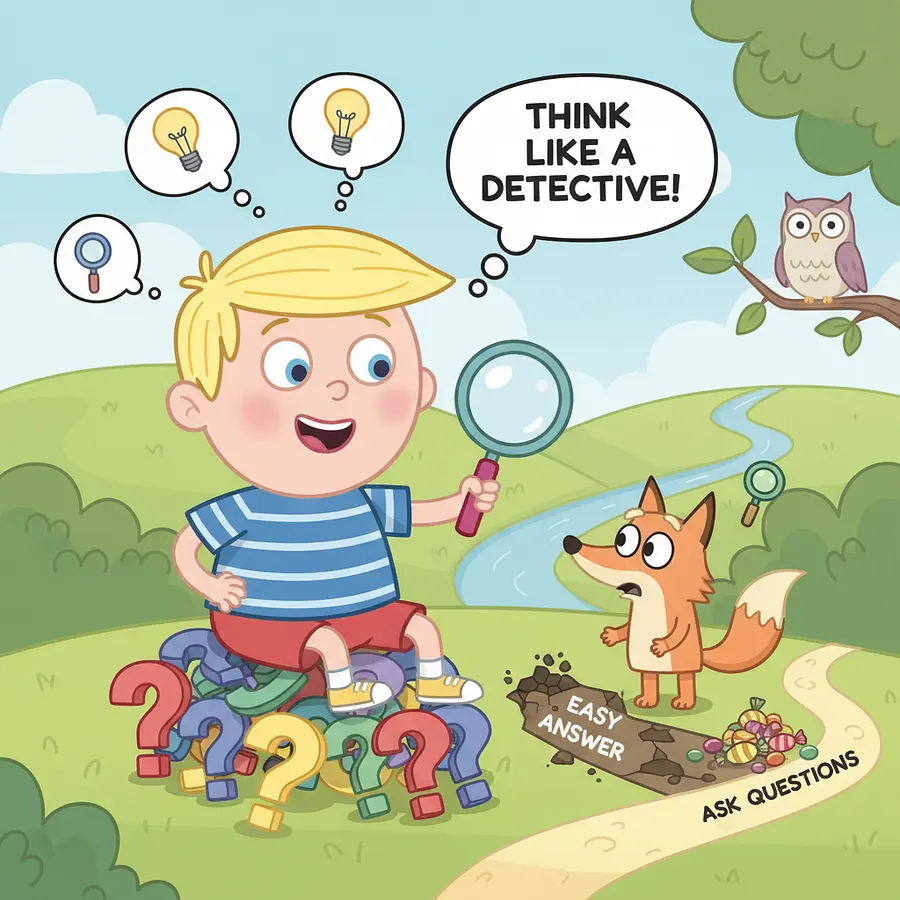 Generate an image for a kids book aimed at 3 to 5 year olds about a boy named...