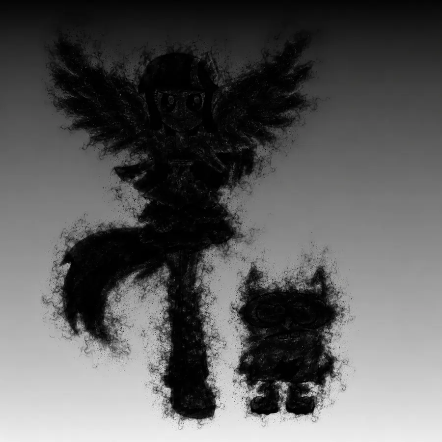 Keep the image, make Twilight and The Quickster as Master shadow form, Master...