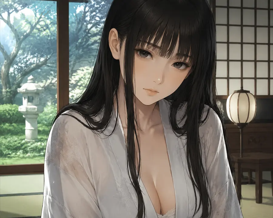 生成美少女万华镜游戏的写实画风图片