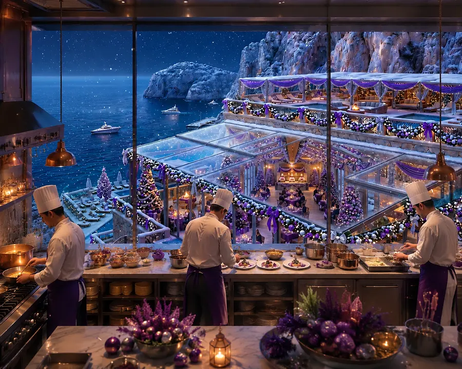 Vue d ensemble depuis la cuisine