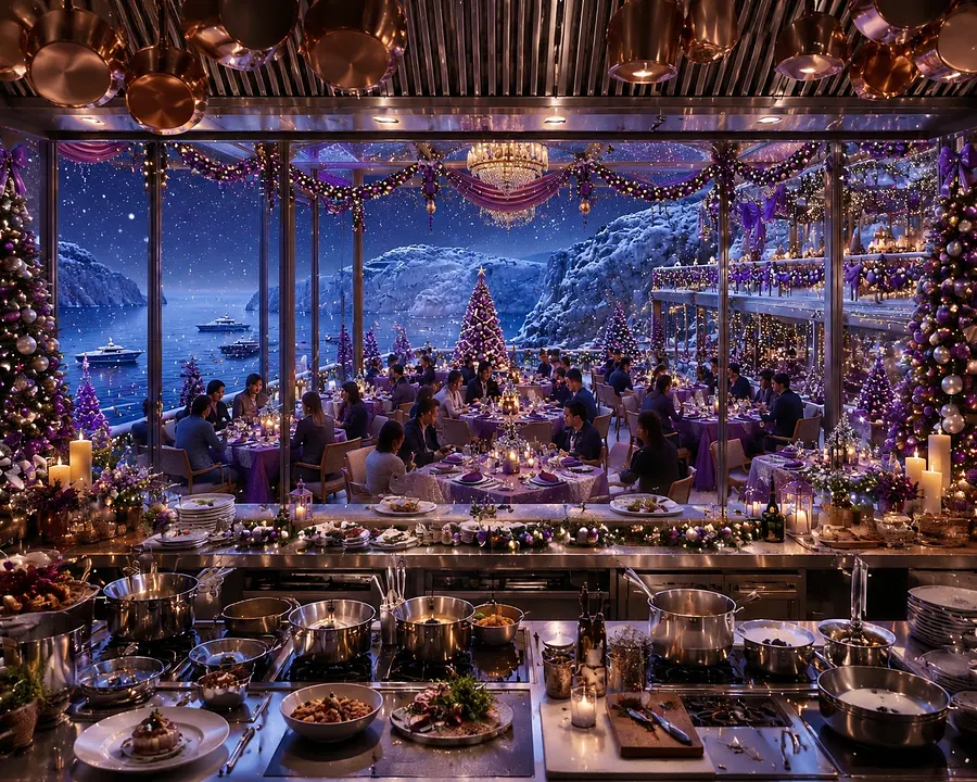 Vue d ensemble depuis la cuisine